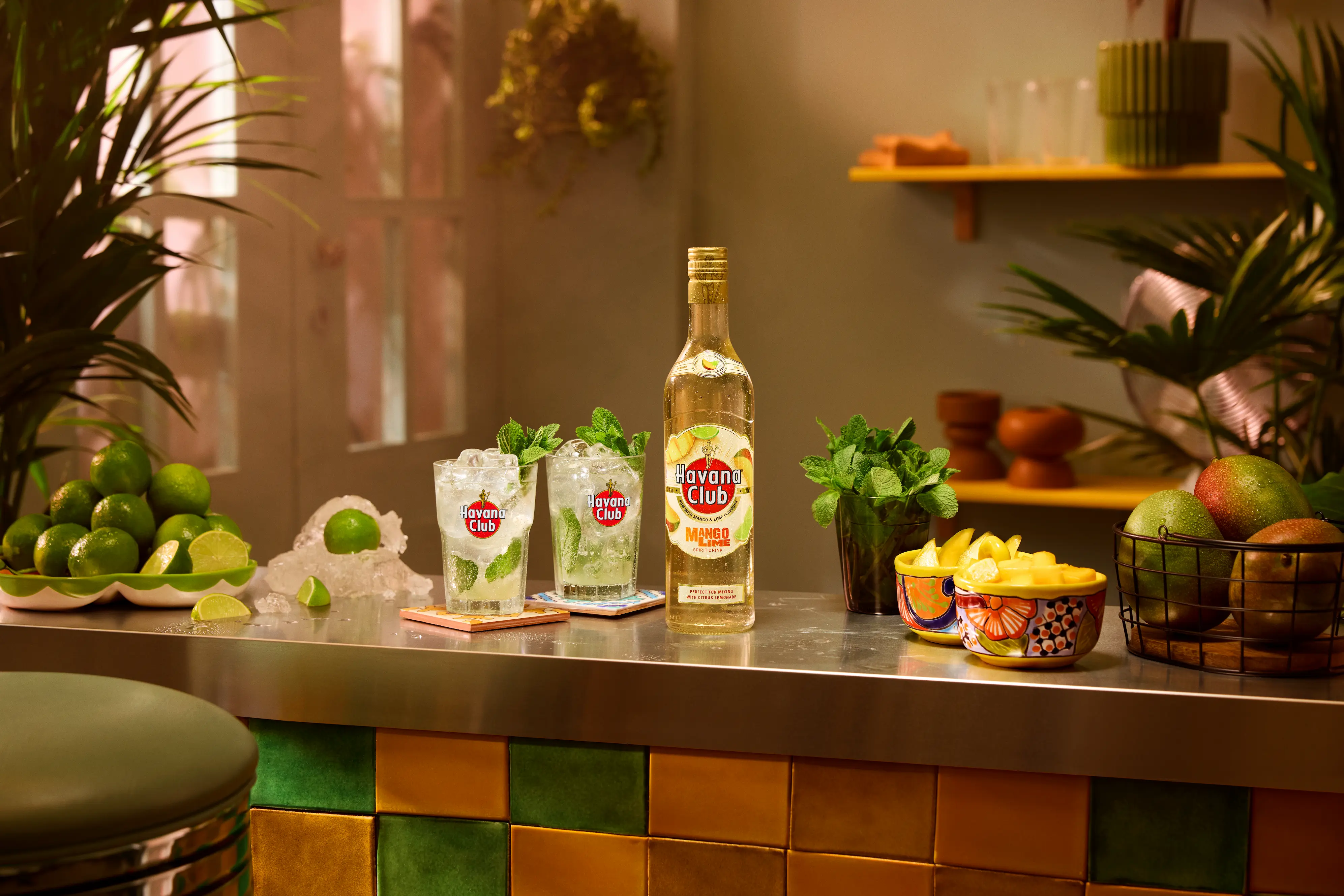 Mango Mojito mit Havana Club Mango Lime