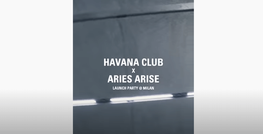 Aries Arise x Havana Club collab
