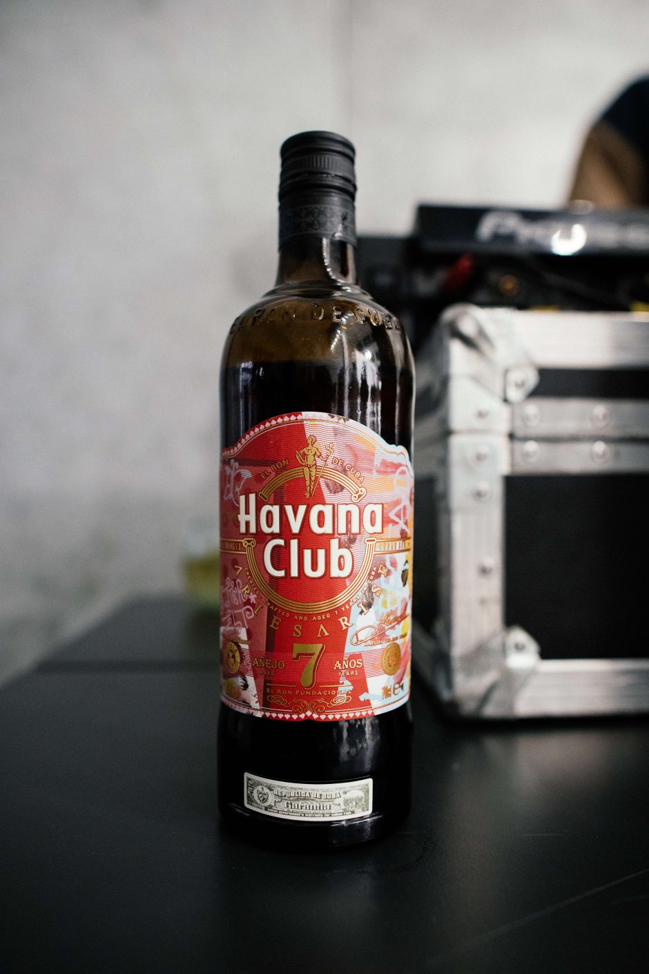 Collab Aries Arise x Havana Club limited edition bottle