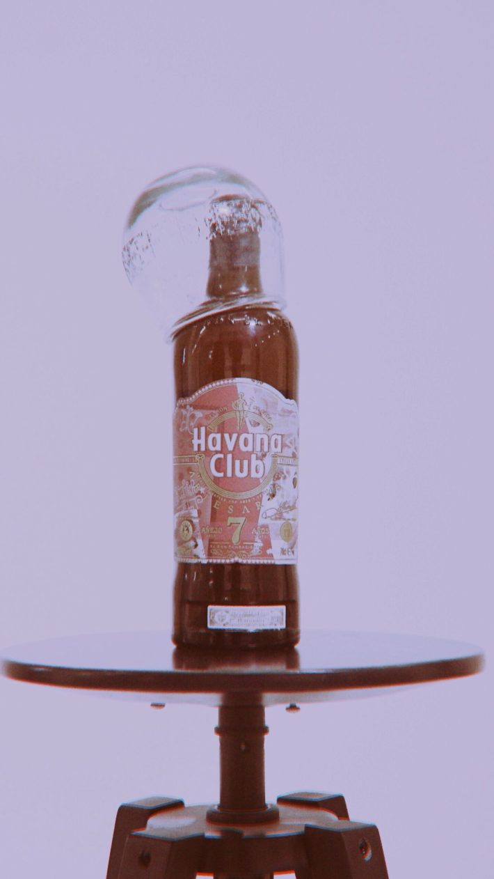 Collab Aries Arise x Havana Club limited edition bottle