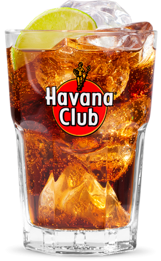 Cuba Libre Rezept -Cuba Libre Original Rezept mit Havana Club 3 Rum, Cola und Limette gemischt