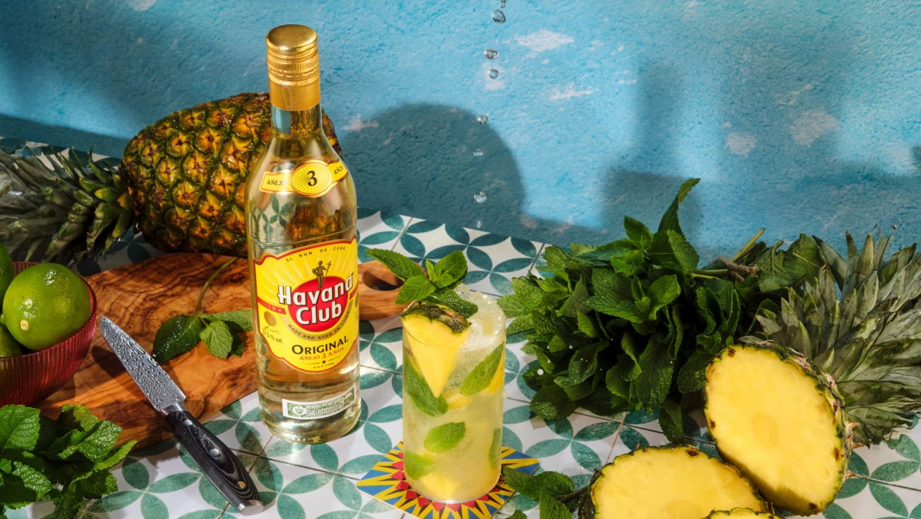 Mojito Ananas: Ananas Rum Rezept - Ananas Mojito Variante