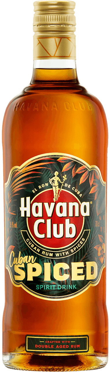 Cuban Spiced rum bottle